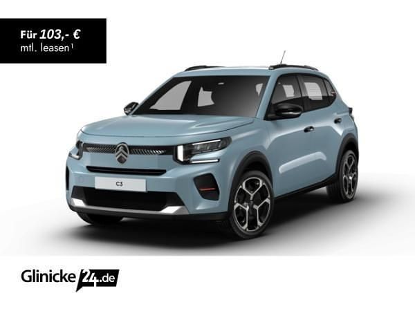 Blau (montecarloblau) Neu 2025 Citroën C3 Kleinwagen | 14.720 € (Superpreis) - Bild 1/4