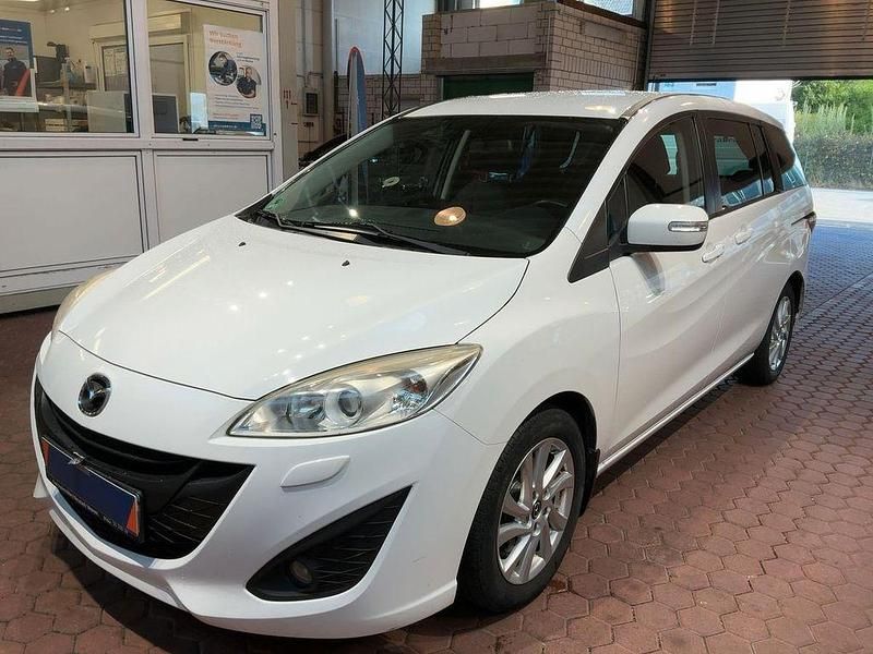 Weiß Gebraucht 2014 Mazda 5 Center-Line Van / Kleinbus | 8.800 € (Etwas zu teuer) - Bild 1/4