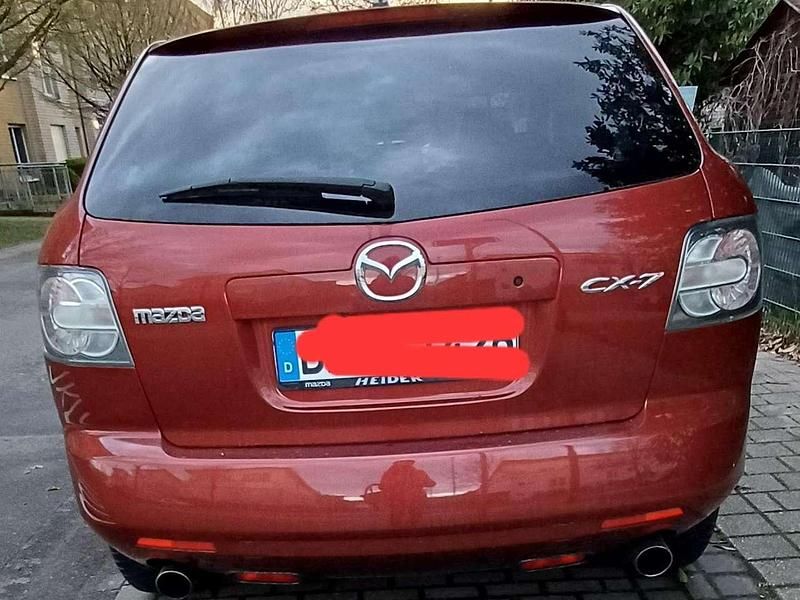 Gebraucht Mazda CX-7 260 PS (191 kW) 2009 Rot SUV