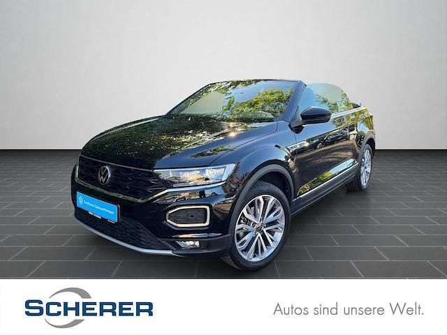 Deep black perleffekt / schwarz (metallic) Gebraucht 2021 VW T-Roc Active SUV | 25.390 € (Fairer Preis) - Bild 1/4