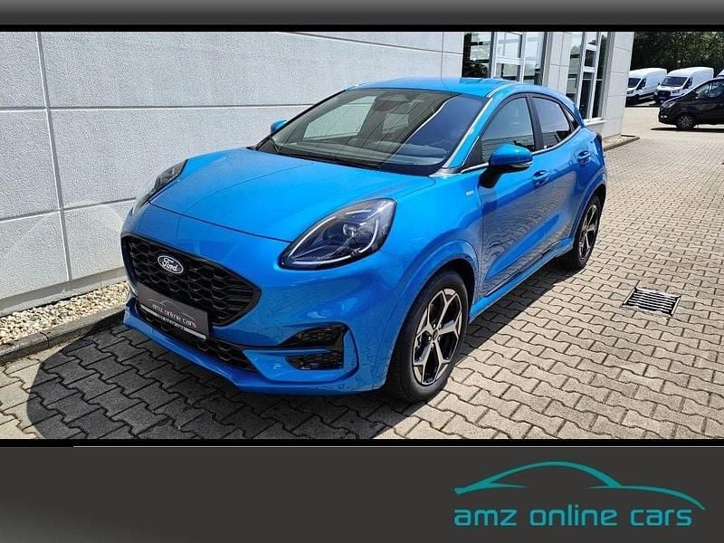 Blau Neu 2025 Ford Puma Gen-E ST-Line SUV | 24.180 € (Superpreis) - Bild 1/4