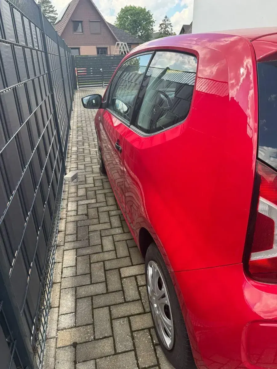 Gebraucht VW up! move up! 60 PS (44 kW) 2015 Rot Kleinwagen