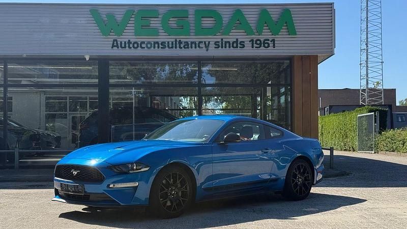 Blau Gebraucht 2020 Ford Mustang | 27.400 € - Bild 1/4