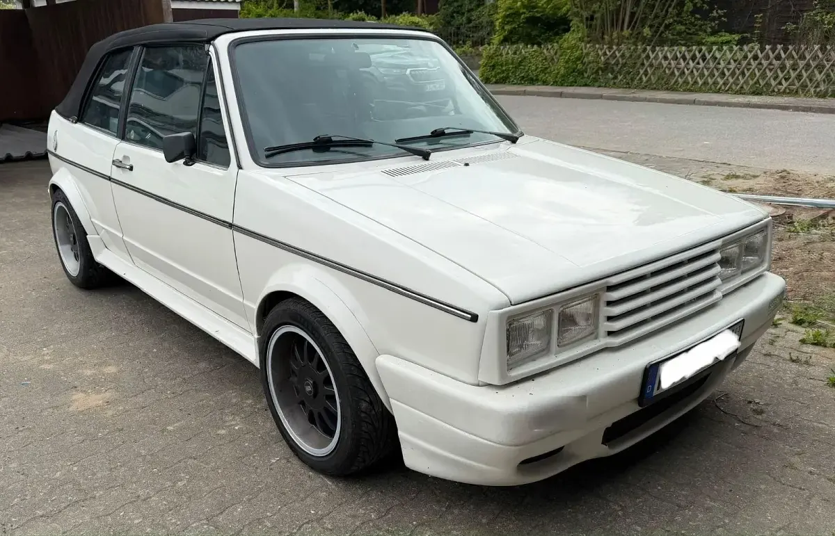 Gebraucht VW Golf Cabriolet 75 PS (55 kW) 1984 Weiß Cabrio