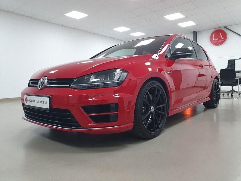 Rot Gebraucht 2014 VW Golf R Coupé | 18.950 € (Teuer) - Bild 1/4