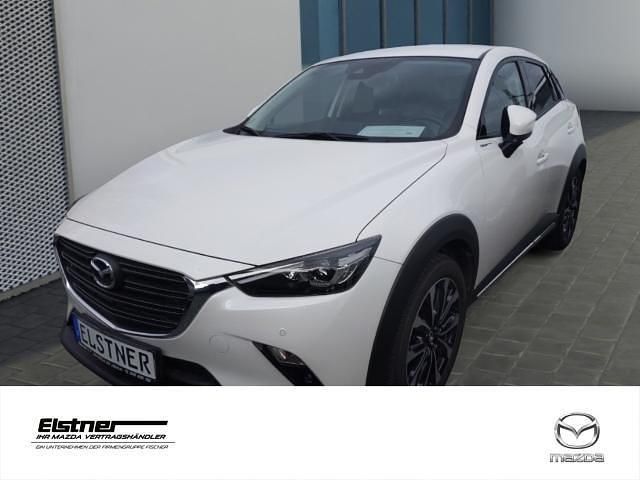 Gebraucht Mazda CX-3 Selection 121 PS (88 kW) 2022 Snowflake white (weiss) SUV