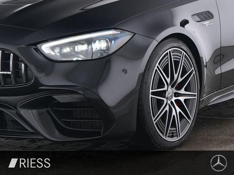 Gebraucht Mercedes C63 AMG Premium Plus 476 PS (350 kW) 2024 Metalliclack obsidianschwarz Limousine