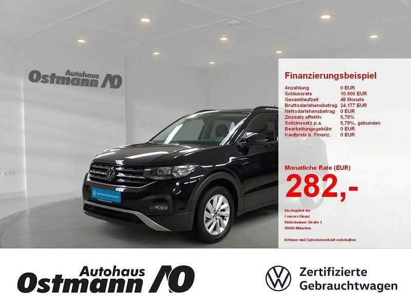 Gebraucht VW T-Cross Life 110 PS (80 kW) 2022 Deep black perleffekt SUV