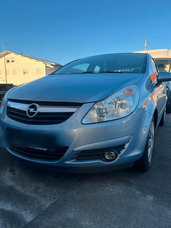 Blau Gebraucht 2007 Opel Corsa Kleinwagen | 1.400 € (Superpreis) - Bild 1/4