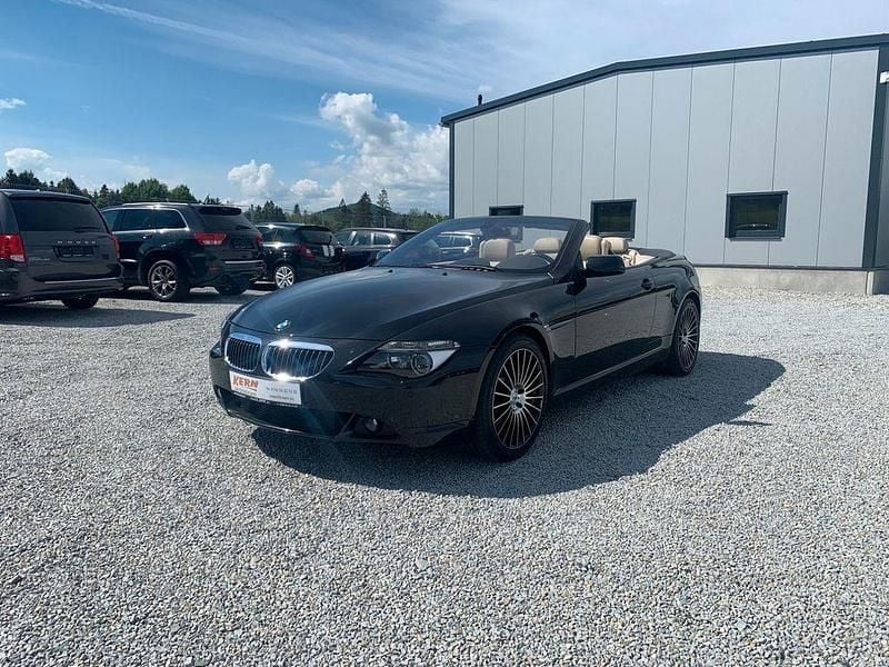 Gebraucht BMW 645 Cabriolet Sport Line 333 PS (244 kW) 2005 Schwarz Cabrio