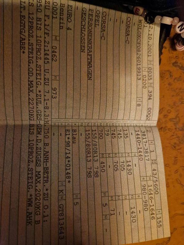 Gebraucht Opel Corsa 55 PS (40 kW) 2001 Andere farben Kleinwagen