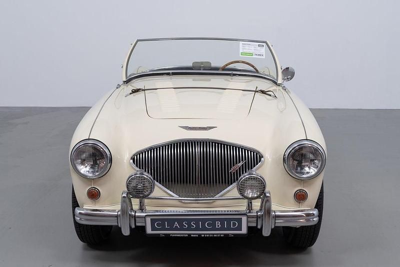 Brugt Austin Healey 100 90 HK (66 kW) 1954 Hvid Cabriolet