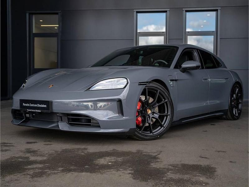 Schiefergrau neo Gebraucht 2025 Porsche Taycan 4S Sport Turismo Limousine | 137.900 € - Bild 1/4