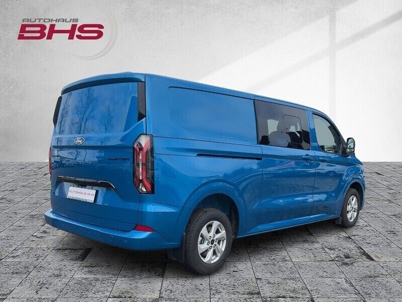 Neu Ford Transit Custom 136 PS (100 kW) 2025 Digital aqua blue (blau) Van
