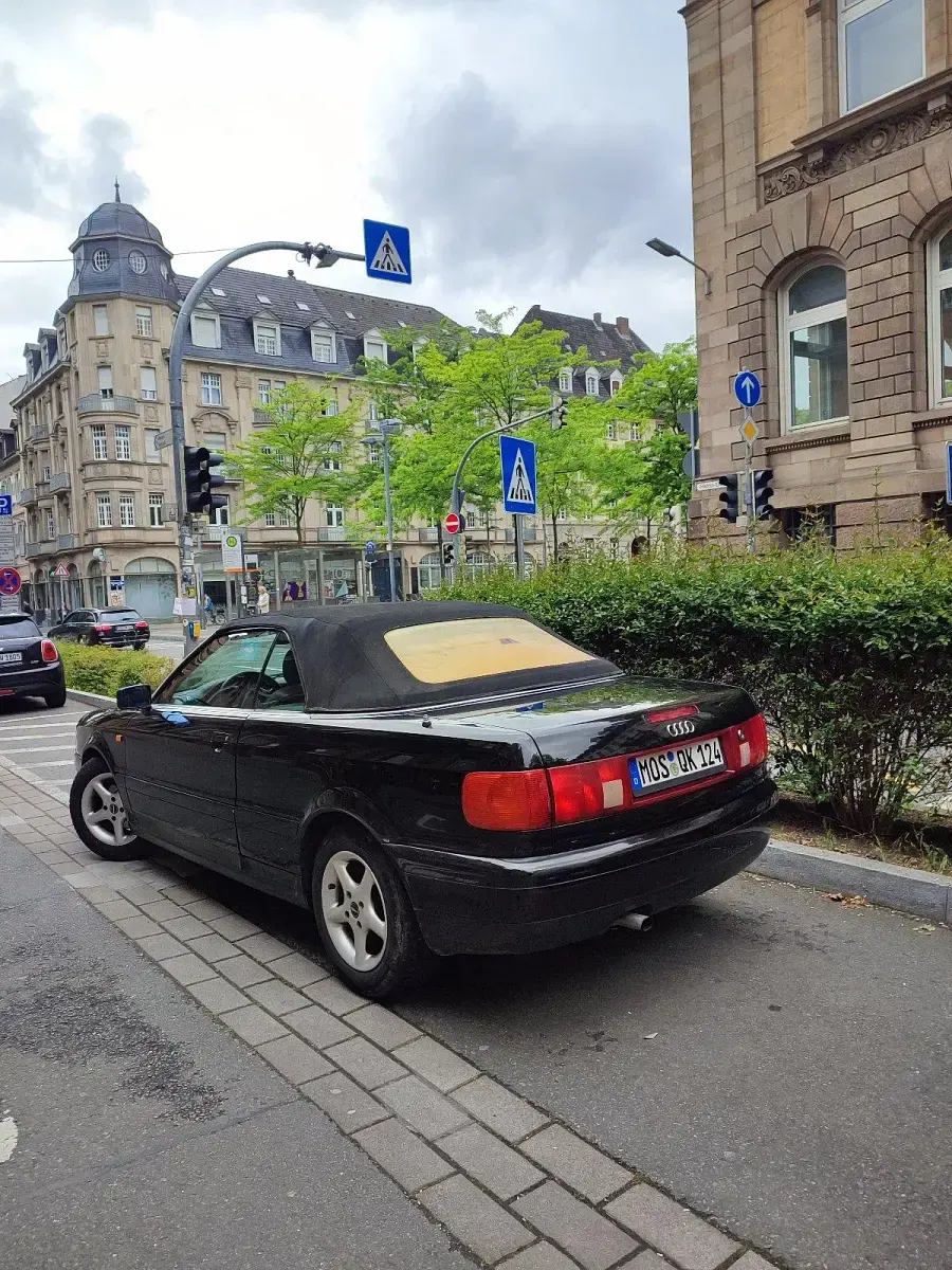 Used Audi Cabriolet 125 HP (91 kW) 2000 Black Cabriolet