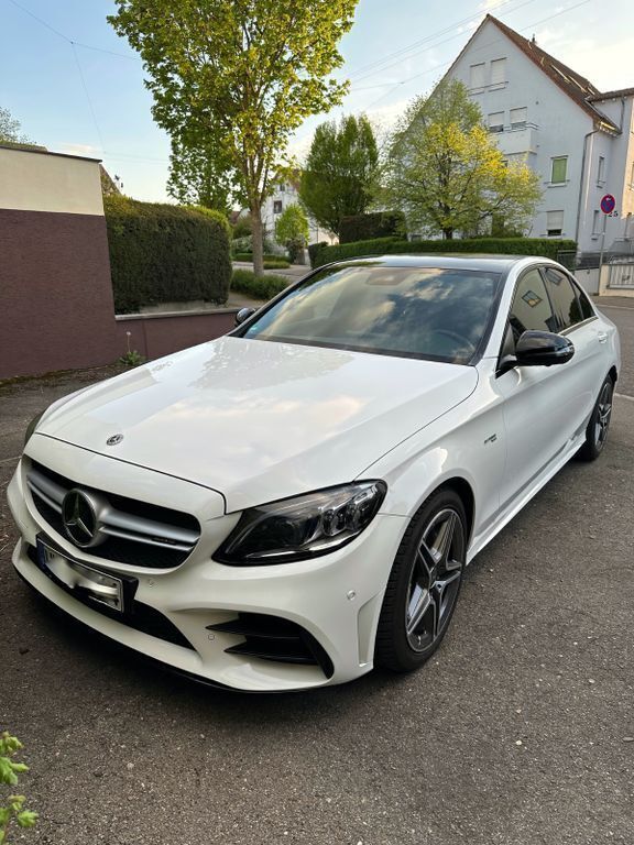 Weiß Gebraucht 2019 Mercedes C43 AMG AMG Limousine | 43.500 € (Fairer Preis) - Bild 1/4