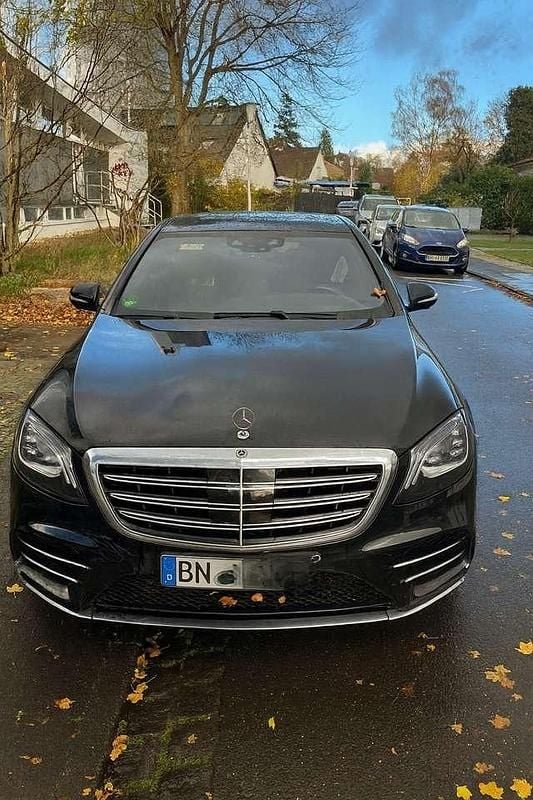 Schwarz Gebraucht 2018 Mercedes S500 Limousine | 49.000 € - Bild 1/4