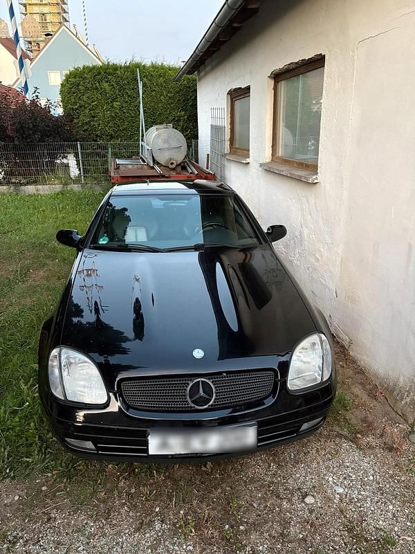 Gebraucht Mercedes SLK200 136 PS (100 kW) 1999 Schwarz Cabrio