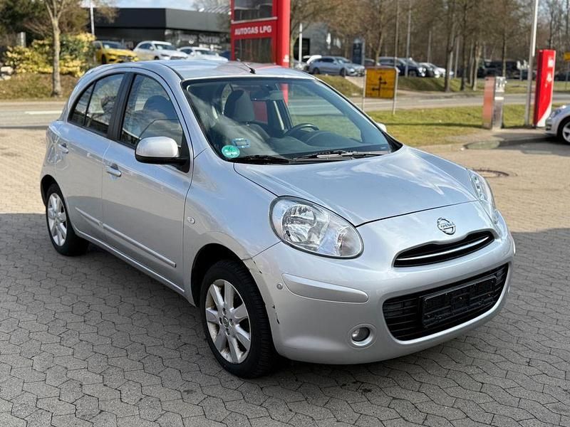 Gebraucht Nissan Micra Acenta 80 PS (58 kW) 2012 Silber Kleinwagen