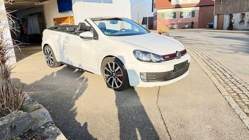 Weiß Gebraucht 2013 VW Golf Cabriolet GTI Cabrio | 14.700 € (Etwas zu teuer) - Bild 1/4