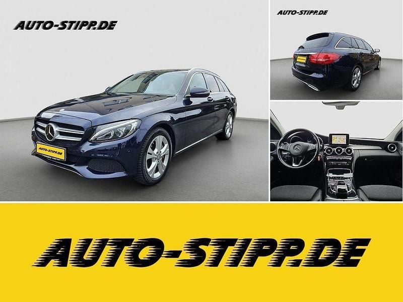 Cavansitblau Gebraucht 2015 Mercedes C250 Avantgarde Kombi | 19.450 € (Fairer Preis) - Bild 1/4