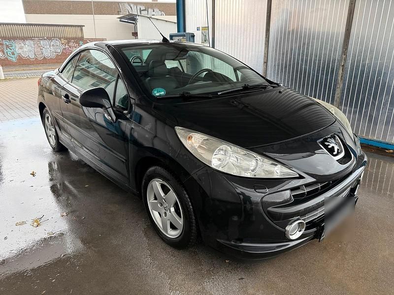 Schwarz Gebraucht 2008 Peugeot 207 CC Cabrio | 999 € (Superpreis) - Bild 1/4