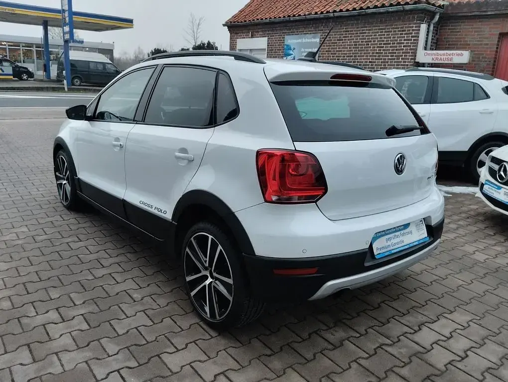 Brugt VW Polo Cross 105 HK (77 kW) 2014 Hvid Hatchback