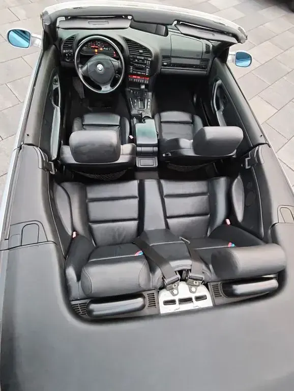 Brugt BMW M3 Performance 243 HK (178 kW) 1998 Sølv Cabriolet