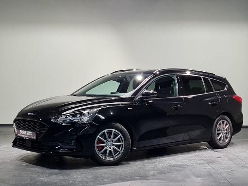 Gebraucht Ford Focus ST-Line 150 PS (110 kW) 2021 Schwarz, obsidianschwarz metallic Kombi