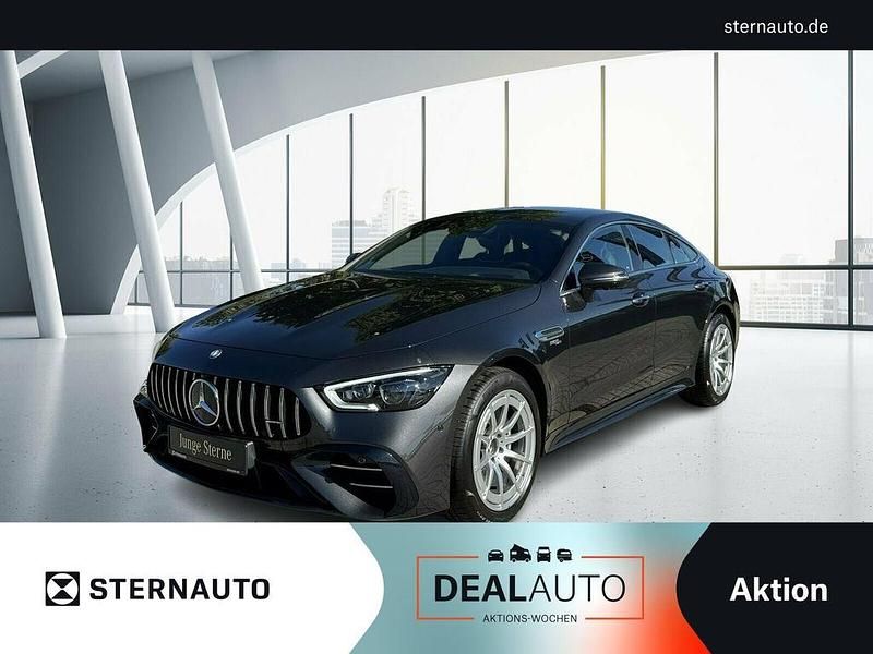 Metalliclack graphitgrau Gebraucht 2024 Mercedes AMG GT 43 AMG Coupé | 83.300 € (Guter Preis) - Bild 1/4
