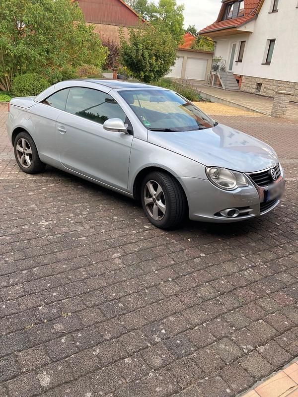 Gebraucht VW Eos 122 PS (89 kW) 2008 Silber Cabrio