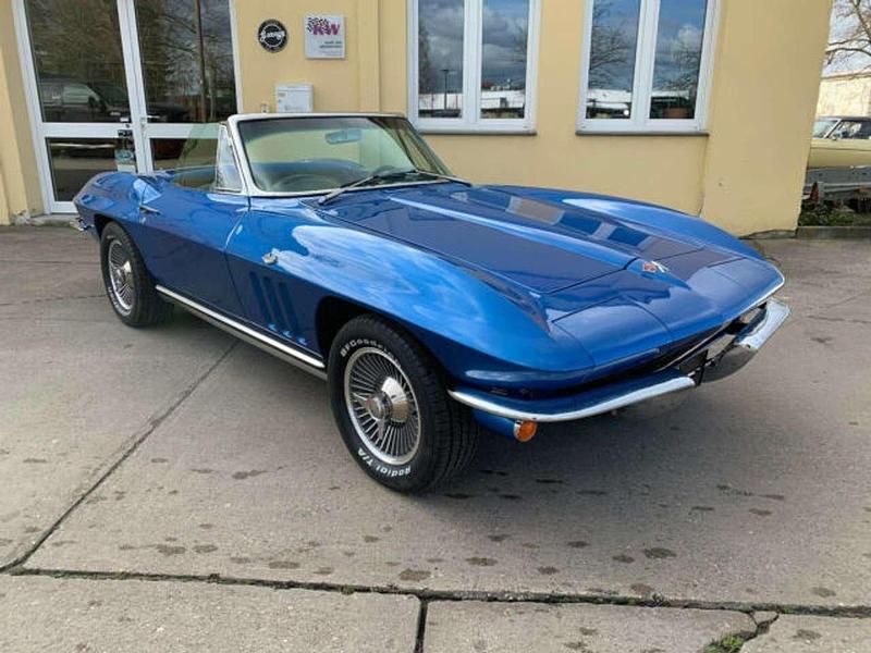 Gebraucht Corvette Stingray 300 PS (220 kW) 1965 Blau Cabrio