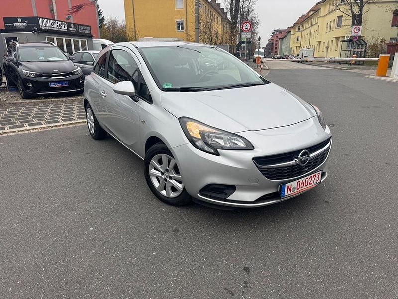 Silber Gebraucht 2015 Opel Corsa Edition Kleinwagen | 7.900 € (Fairer Preis) - Bild 1/4