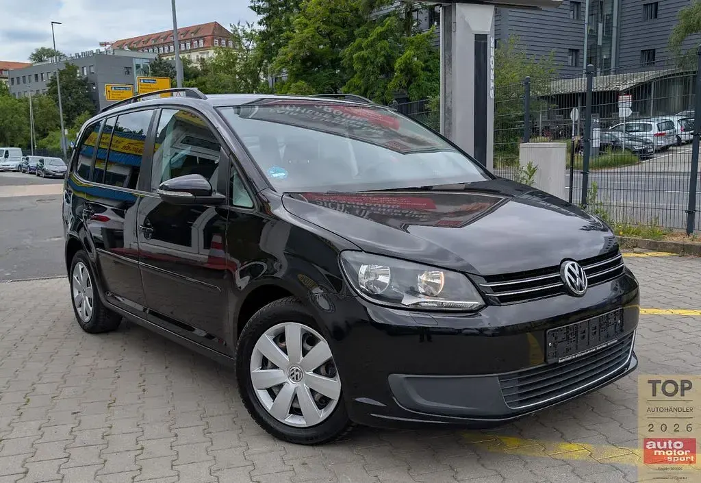 Gebraucht VW Touran 140 PS (102 kW) 2012 Schwarz Van / Kleinbus