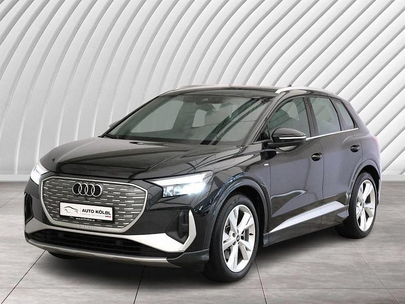 Schwarz Gebraucht 2022 Audi Q4 e-tron Basis SUV | 27.990 € (Fairer Preis) - Bild 1/4