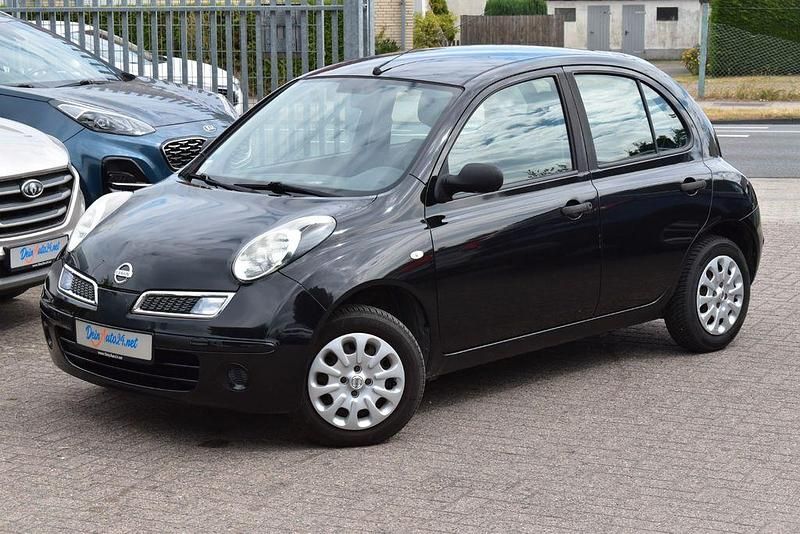 Schwarz Gebraucht 2009 Nissan Micra Visia Kleinwagen | 1.490 € (Fairer Preis) - Bild 1/4