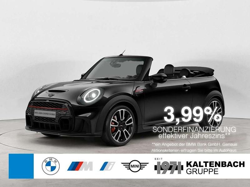 Schwarz Gebraucht 2022 Mini John Cooper Works Cabriolet Cabrio | 33.890 € (Fairer Preis) - Bild 1/3