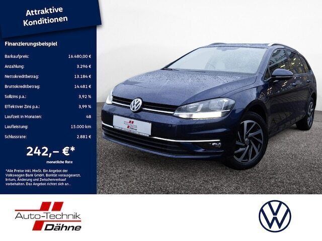 Blau Gebraucht 2019 VW Golf VII Join Kombi | 16.480 € (Fairer Preis) - Bild 1/4