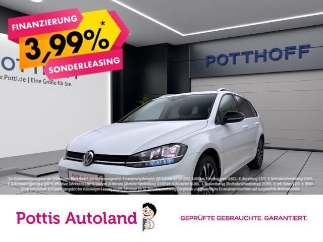 Weiß Gebraucht 2020 VW Golf VII IQ Drive Kombi | 16.977 € (Fairer Preis) - Bild 1/4