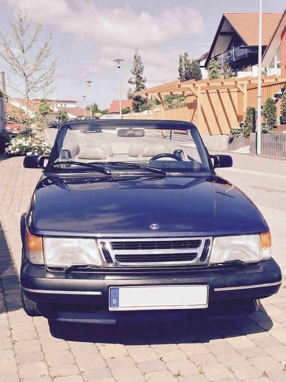 Gebraucht Saab 900 Cabriolet 141 PS (103 kW) 1992 Blau Cabrio