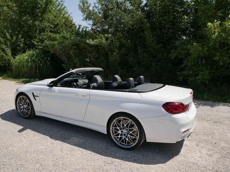 Weiß Gebraucht 2020 BMW M4 Cabriolet Competition Edition Cabrio | 66.950 € (Teuer) - Bild 1/4