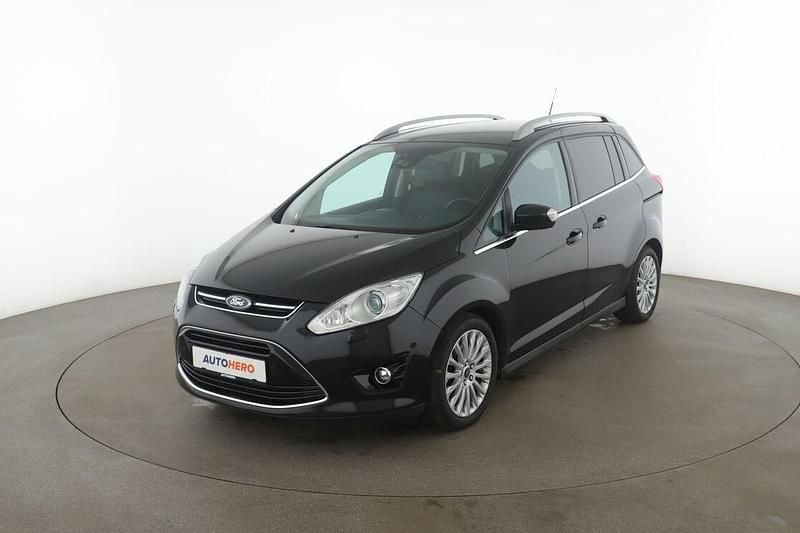 Schwarz Gebraucht 2014 Ford Grand C-Max Titanium Van / Kleinbus | 11.720 € - Bild 1/3