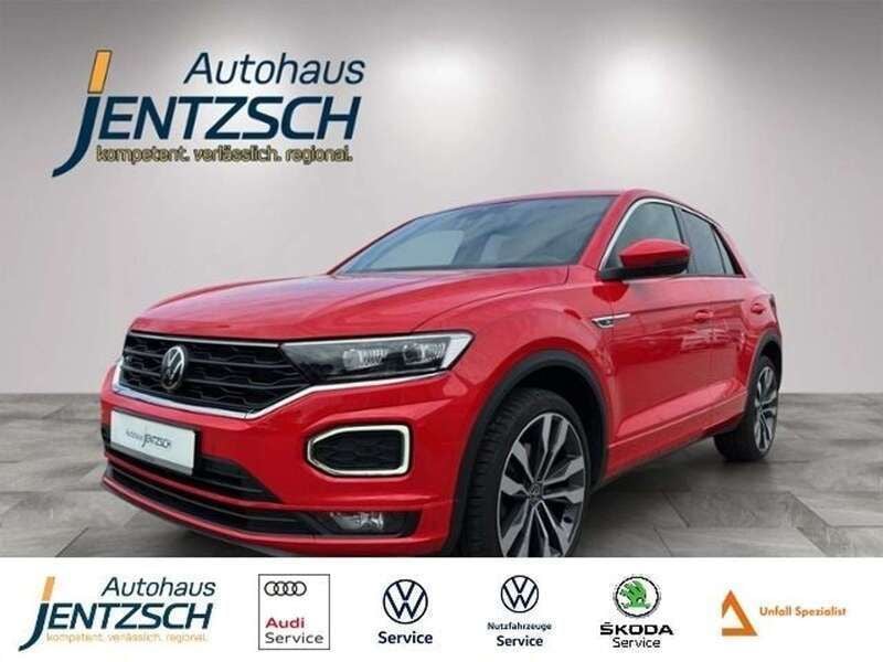 Rot Gebraucht 2021 VW T-Roc Sport SUV | 23.890 € (Fairer Preis) - Bild 1/4