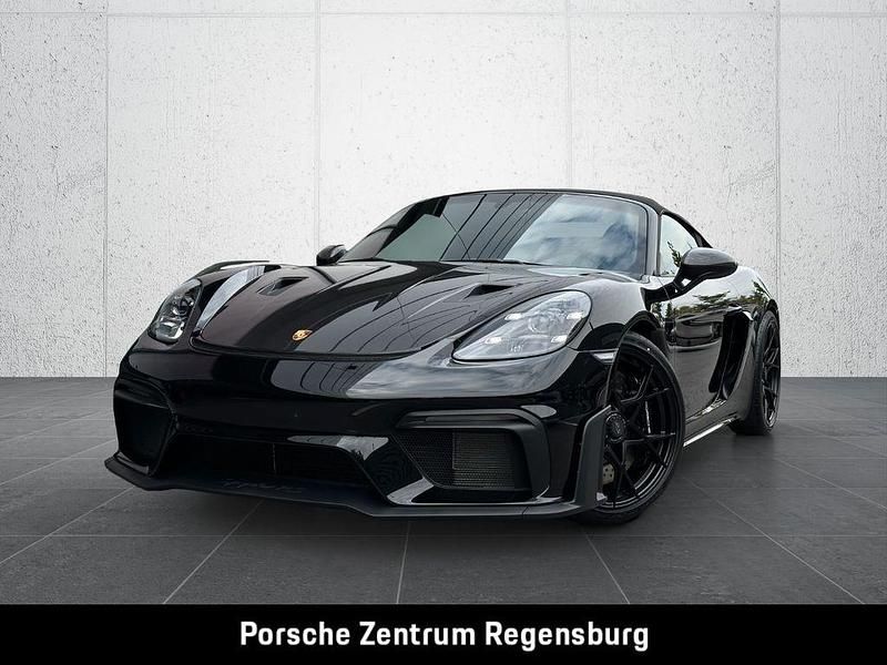 Neu Porsche Boxster Spyder 500 PS (367 kW) 2025 Schwarz Cabrio
