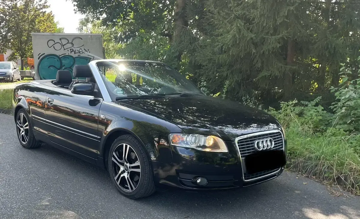 Gebraucht Audi A4 Cabriolet Design 140 PS (102 kW) 2007 Schwarz Cabrio