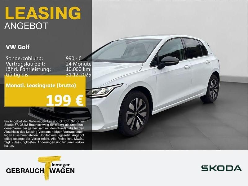 Weiß Gebraucht 2024 VW Golf VIII Goal Limousine | 23.330 € (Superpreis) - Bild 1/4