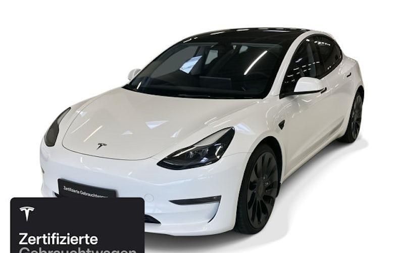Gebraucht Tesla Model 3 Performance 377 kW (513 PS) 2022 Weiß Limousine