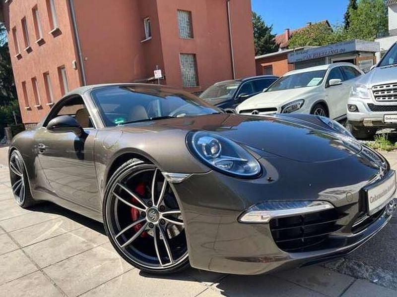 Gebraucht Porsche 911 400 PS (294 kW) 2012 Anthrazitbraunmetallic (metallic) Cabrio
