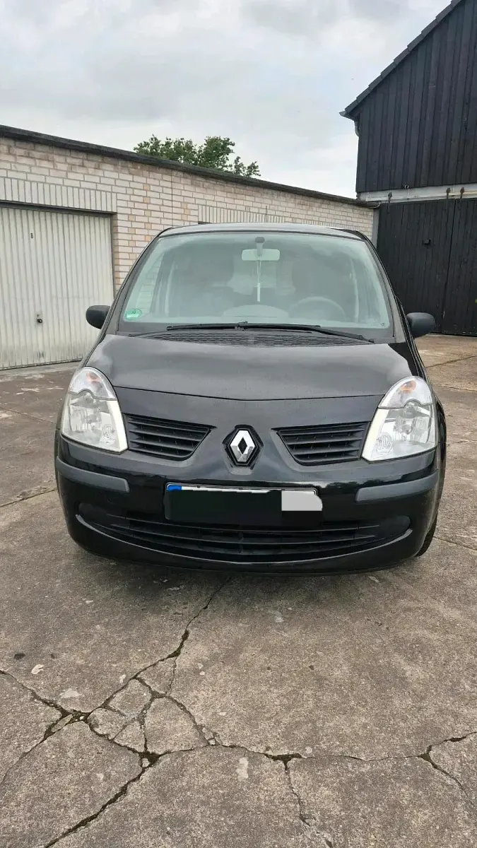 Gebraucht Renault Modus 75 PS (55 kW) 2007 Schwarz Van / Kleinbus