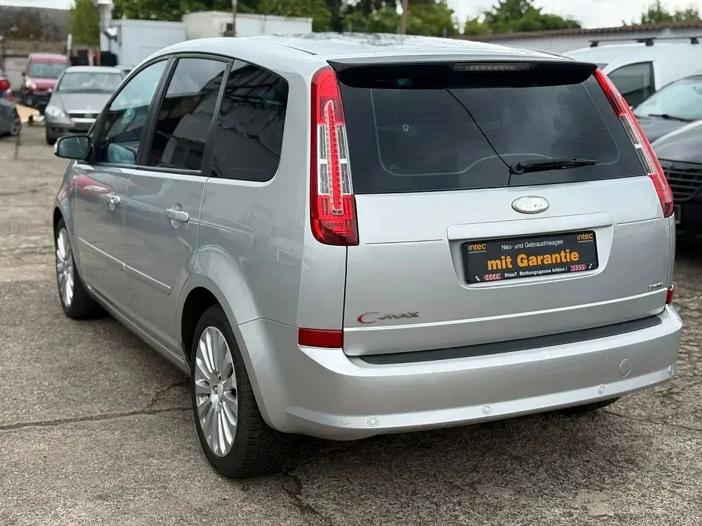 Gebraucht Ford C-MAX Titanium 125 PS (91 kW) 2009 Silber Van / Kleinbus